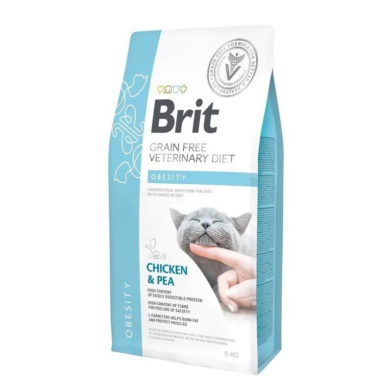 Brit Veterinary Diet Cat Obesity Grain Free (#8493)