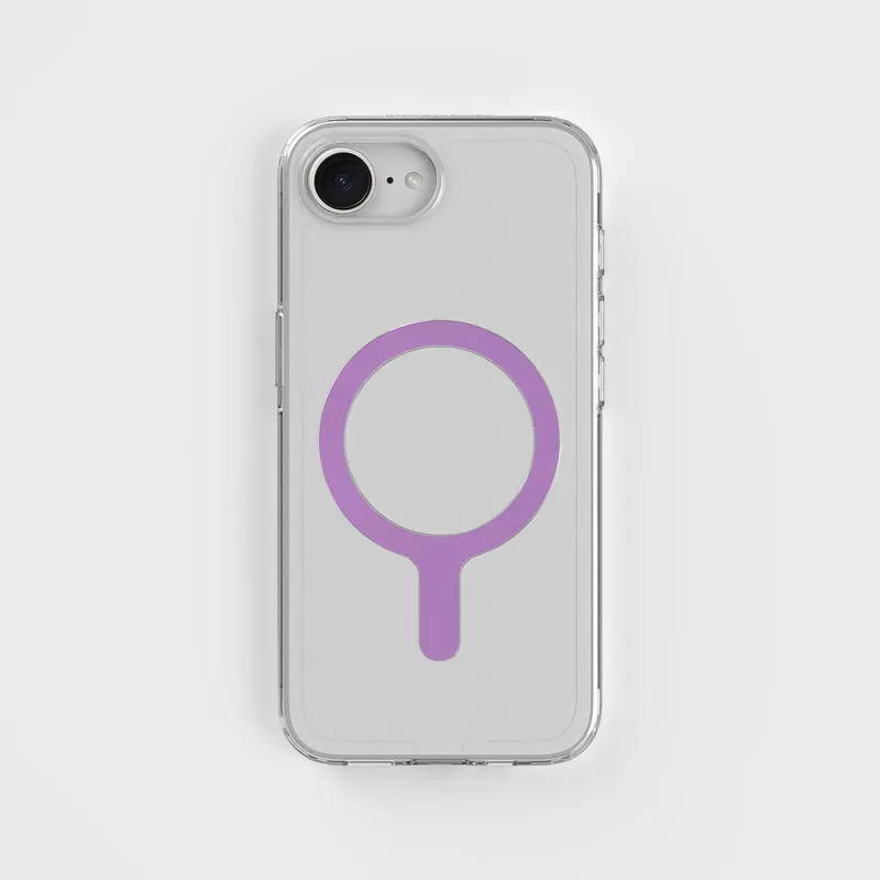 iPhone Clear Case with MagSafe Ring Bundle | agood company, iPhone 16e 17e #5889