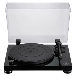 Audio-Technica AT-LPW50PB grammofoner Remdriven skivtallrik Svart Manuell