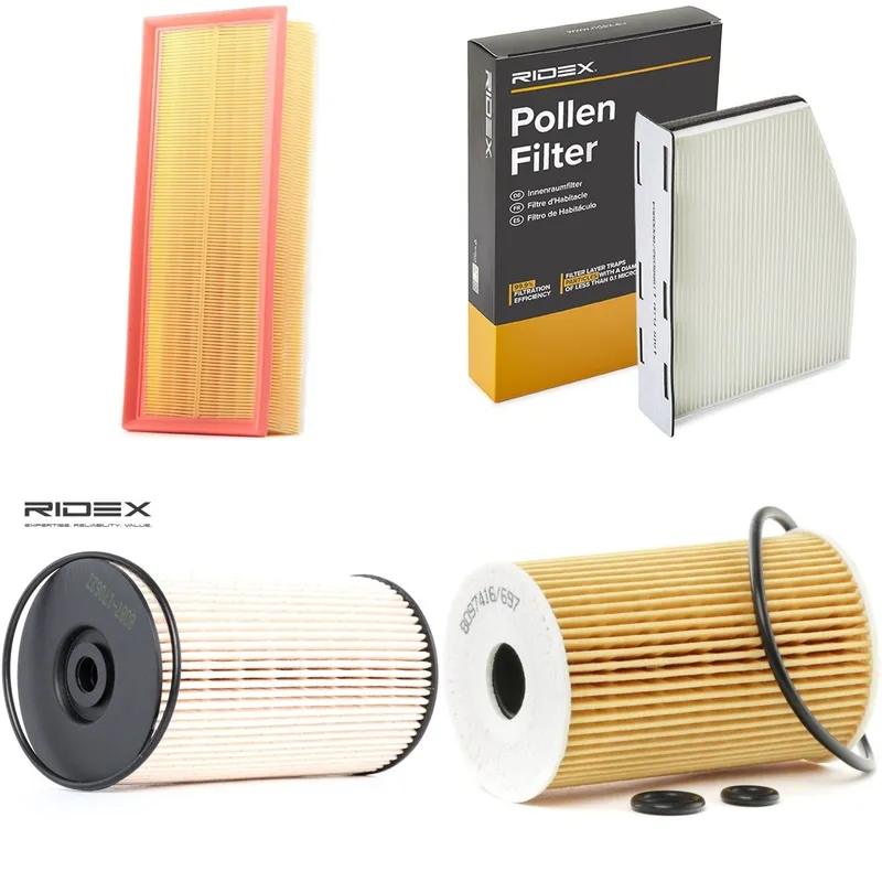Filtersats RIDEX 4055F11478