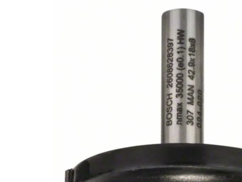 Bosch Kantprofileringsfräs D, 8 mm, R1 6,3 mm, B 15 mm, L 18 mm, G 60 mm 8 mm, R1 6,3 mm, B 15 mm, L 18 mm, G 60 mm