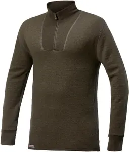 Woolpower Zip Turtleneck 200 Pine Green (#5773)