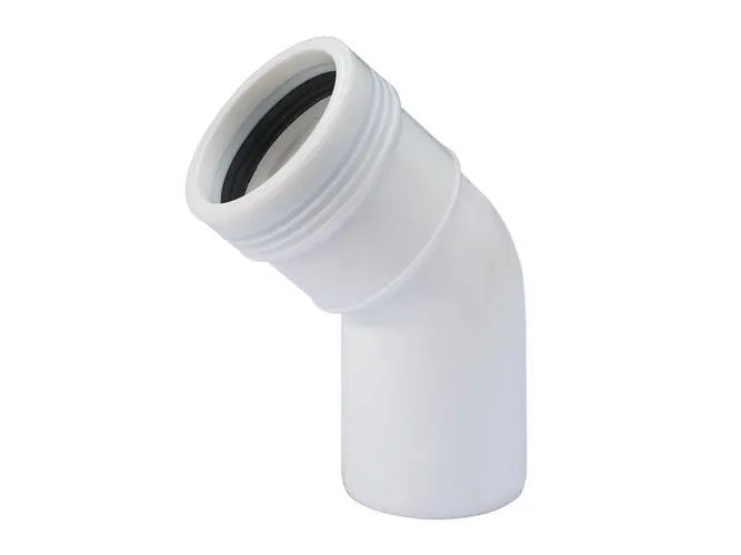 Wavin Wafix pp bend 45° x 32 mm white