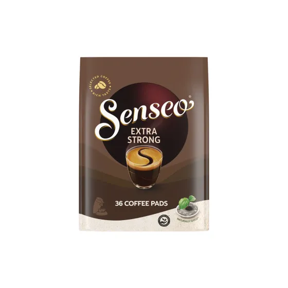 Kaffepads Jacobs Douwe Egberts SENSEO® EXTRA STRONG, 36 st.