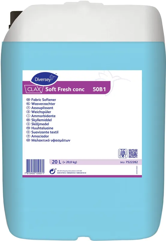 Sköljmedel Clax Soft Fresh concentrat 20 liter