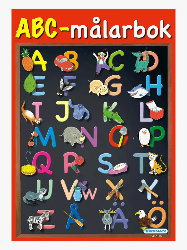 Målarbok ABC, Kärnan