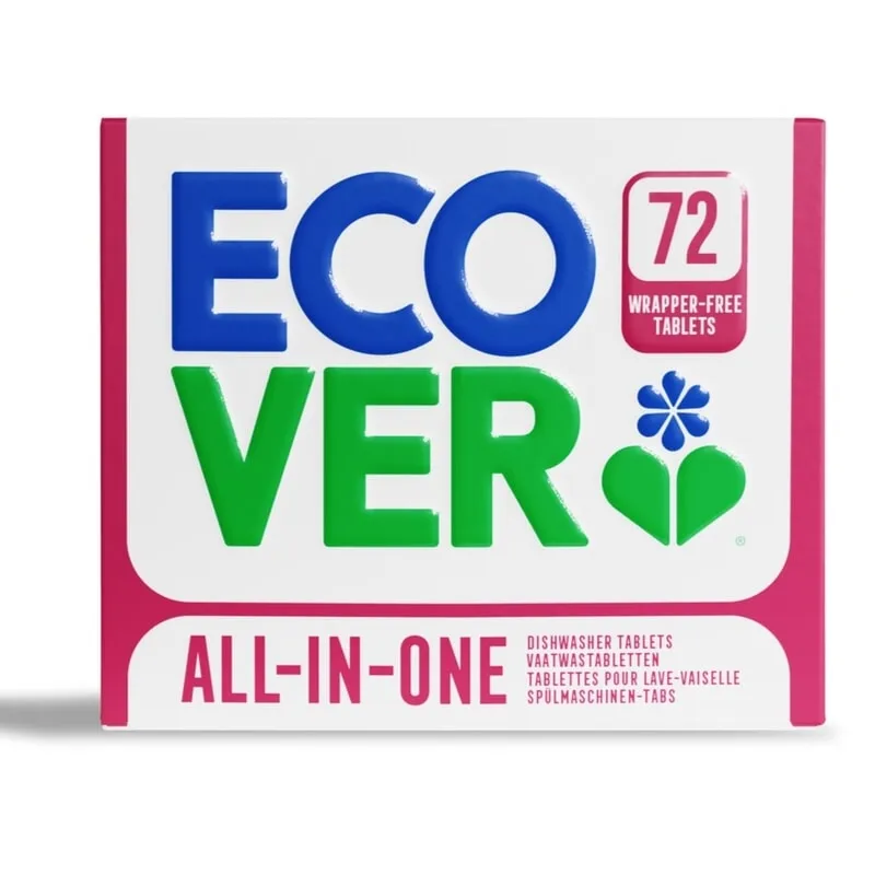 Ecover Disktabletter All-in-One Citrus 72 st