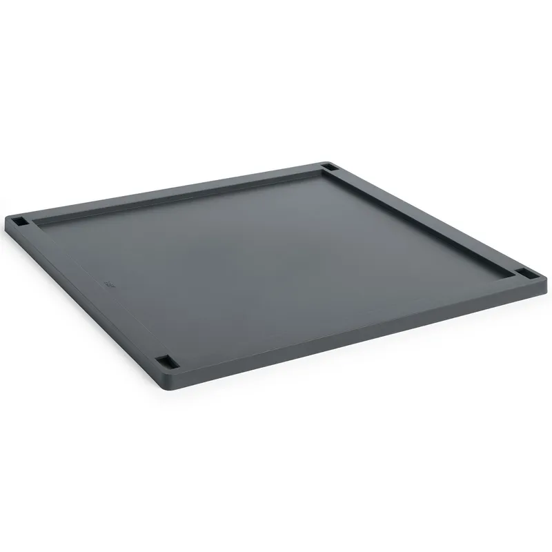 HAY Colour Crate lock large square, charcoal
