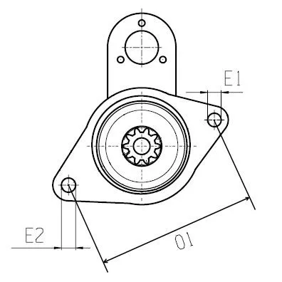Startmotor HC-Cargo F 032 114 173