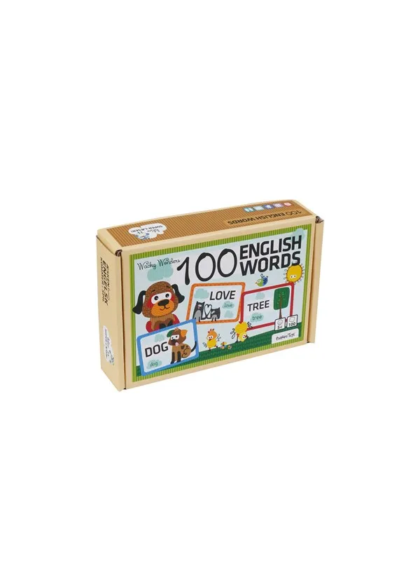 Barbo Toys Wacky Wonders Lär 100 Engelska Ord - Set