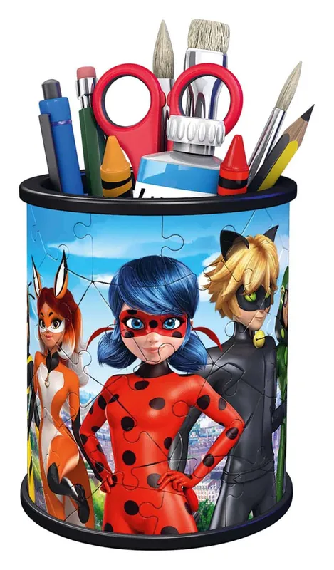 Ravensburger 3D Pussel – Miraculous Ladybug Pennställ 54 bitar