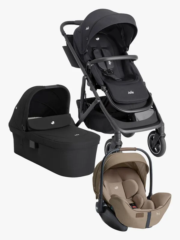 Joie Elara duovagn + Maxi-Cosi Pebble Slide Pro babyskydd + isofixbas
