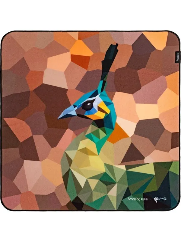 SmallRig 6040 Camera Wrap Wild China Film Series Green Peafowl Pattern