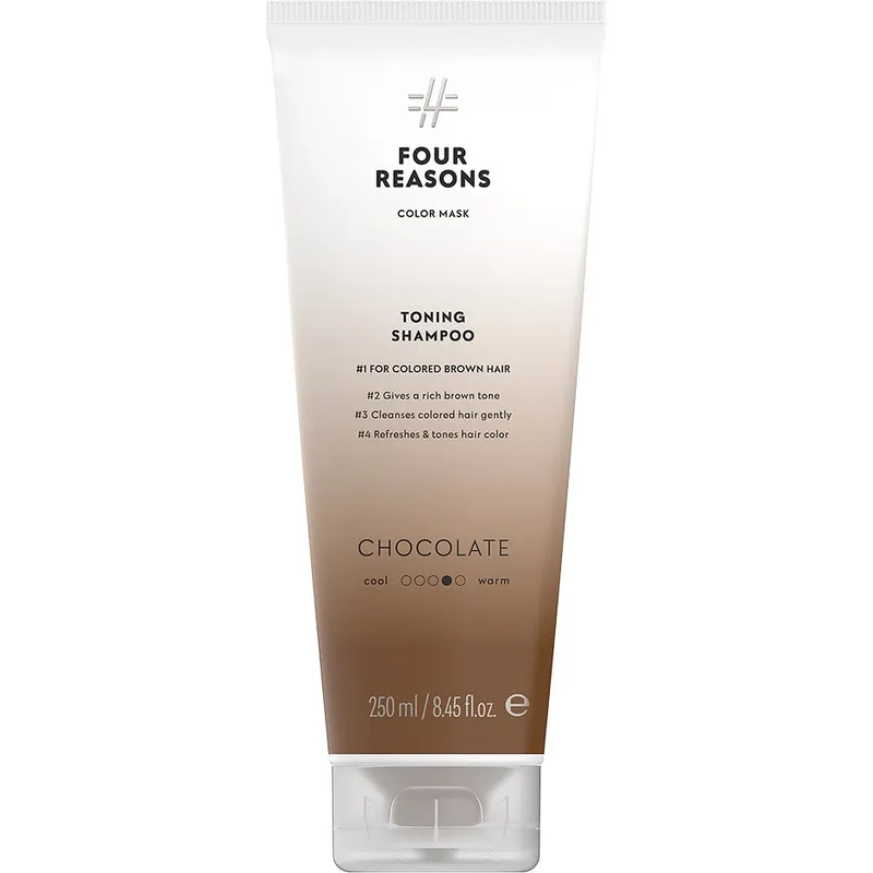 Four Reasons Toning Shampoo Chocolate – 250 ml