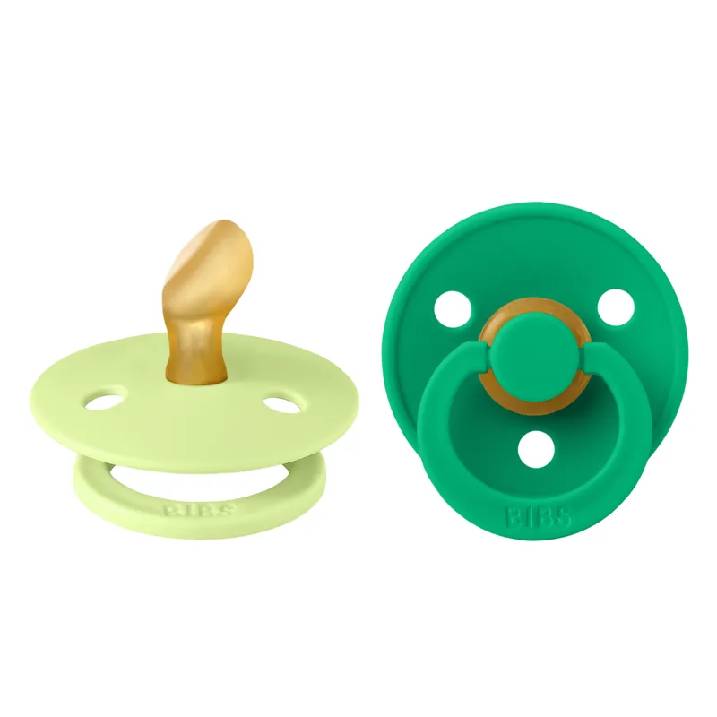 BIBS Colour Nappar – Stl. 1 – Anatomisk – 2-pack – Matcha/Cactus