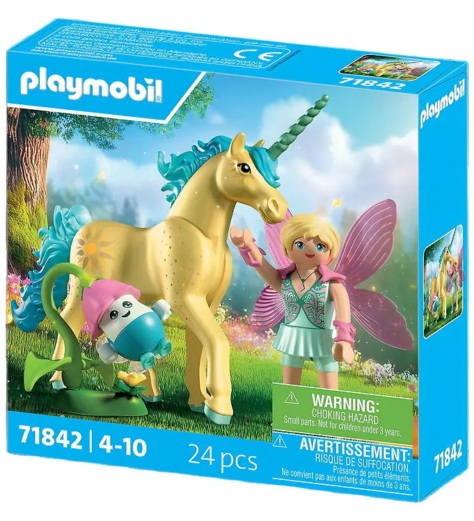 Playmobil Fantasy & Magic 71842 Samlarenhörning: Solskensblomma Med Fe