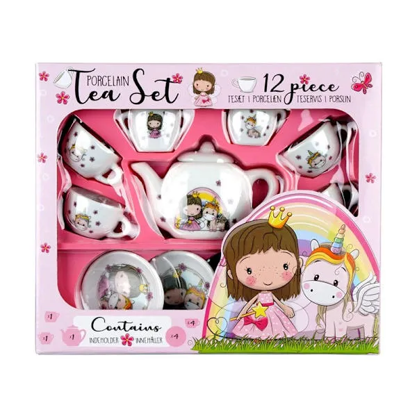 Teservis Porslin Barbo-Toys