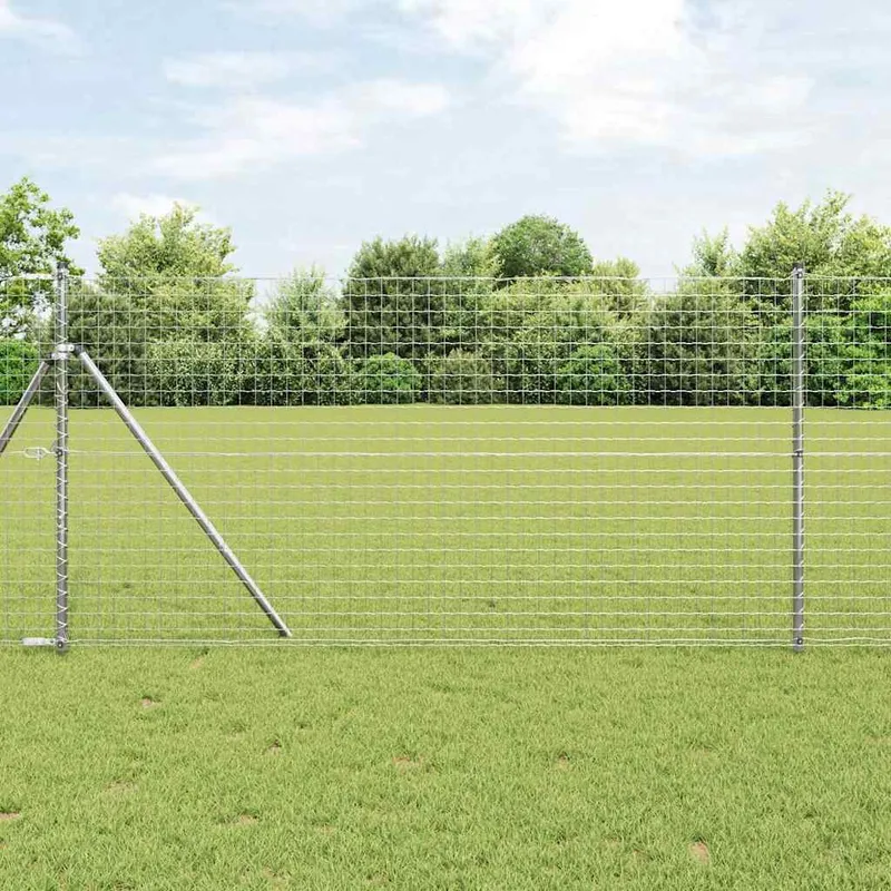 vidaXL Eurogärdsel 1,4 x 10 m PVC-belagt järn (#8625)