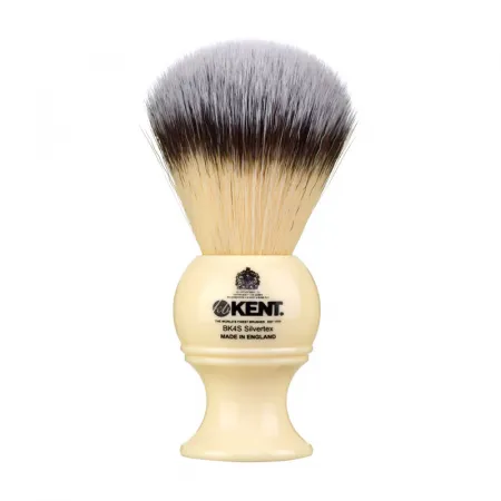 Ivory Silvertex Synthetic Shaving Brush Medium