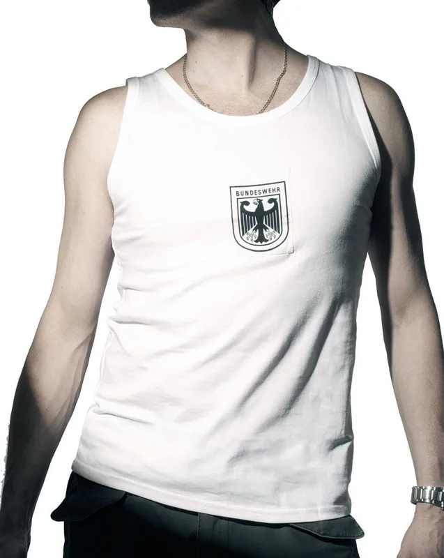 MFH BW Tank Top Vit (#7747)