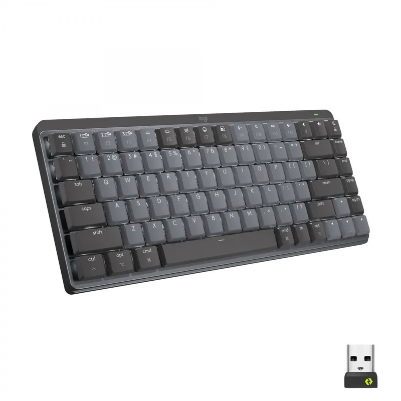 Logitech Master 920-010780 Tangentbord Kontor Trådlös Rf + Bluetooth Qwerty Amerikanskt Internationellt Grafit Trådlös Logitech Tactile Amerikanskt Internationellt