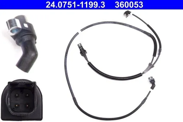 ABS-givare ATE 24.0751-1199.3