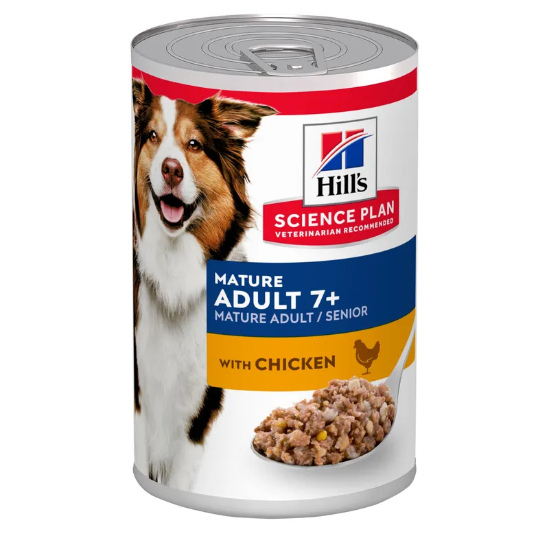Hill’s Science Plan Mature Kyckling 12×370 g