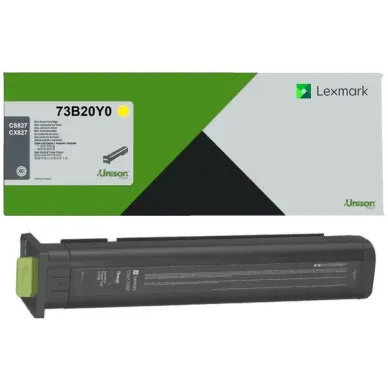 Lexmark – Gul – original – tonerkassett – för Lexmark CS827de, CX827de