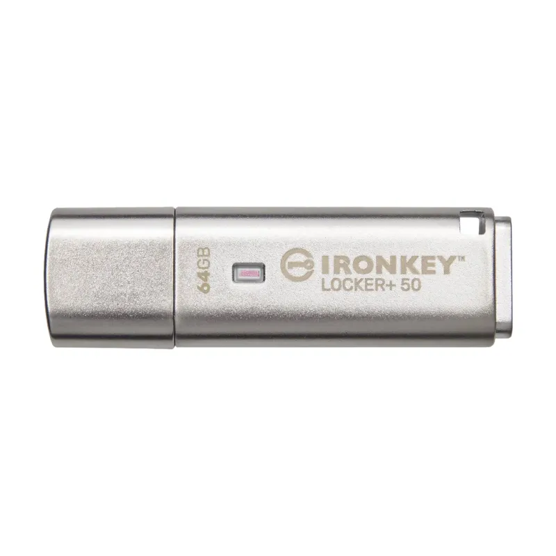 Kingston Ironkey Locker+ 50 64gb Usb-a Silver