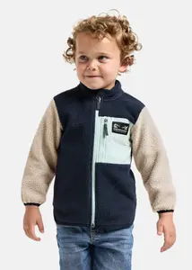 Didriksons Anten, Fleecejacka, Junior, Mörkblå (#5268)