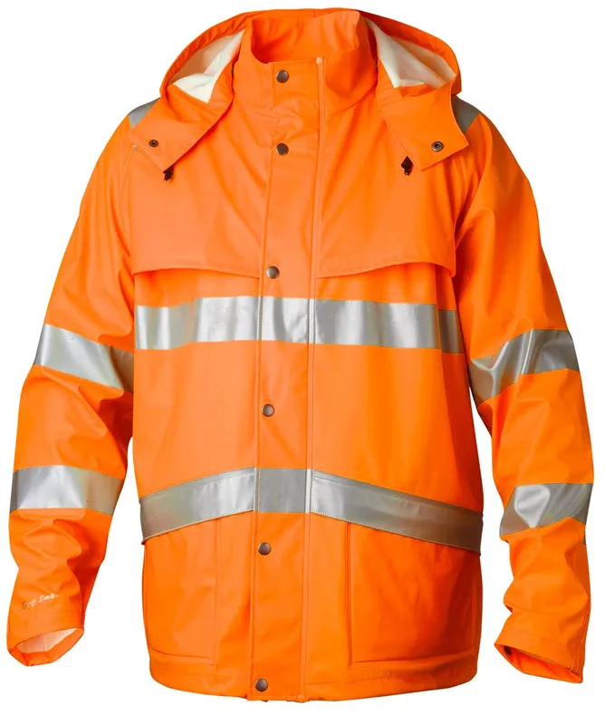 REGNJACKA ORANGE KLASS 3 L | Beijerbygg Byggmaterial