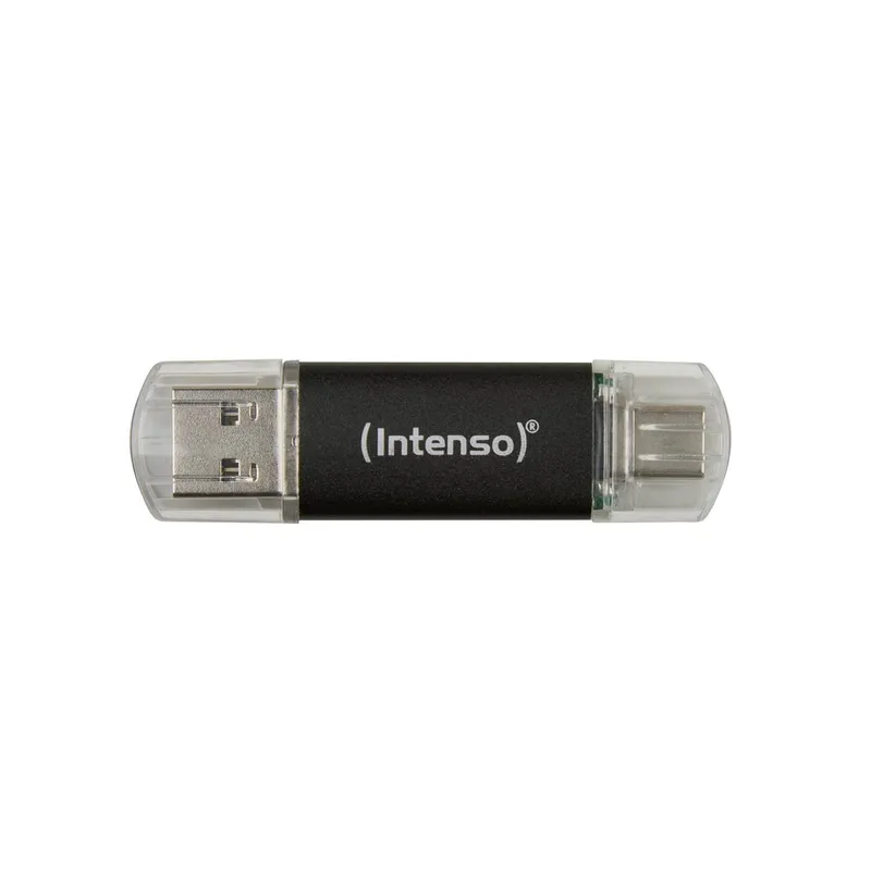 Intenso Twist Line – USB flash-enhet – 64 GB – USB 3.2 Gen 1 / USB-C – antracit