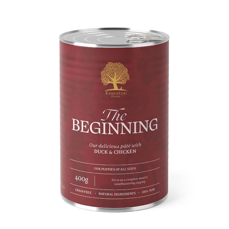 Essential Foods The Beginning Paté Våtfoder till Valp 400 g