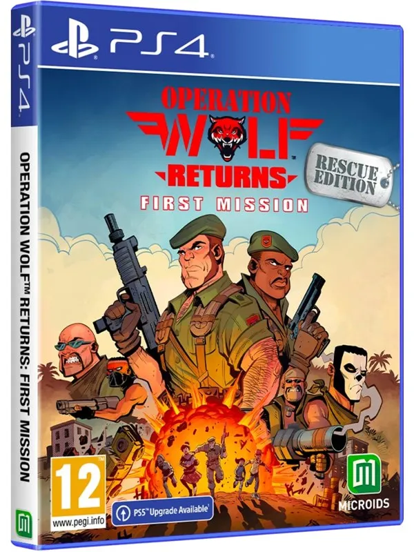Operation Wolf Returns: First Mission (Rescue Edition) – Sony PlayStation 4 – Action