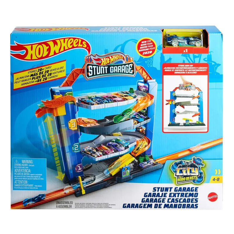 Stunt Garage - City - Hot Wheels