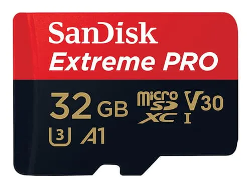 SanDisk Extreme Pro Micro/SDXC UHS-3 170MB/s - 32GB