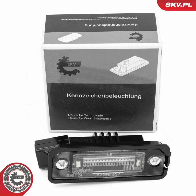 Nummerskyltsbelysning ESEN SKV 72SKV016
