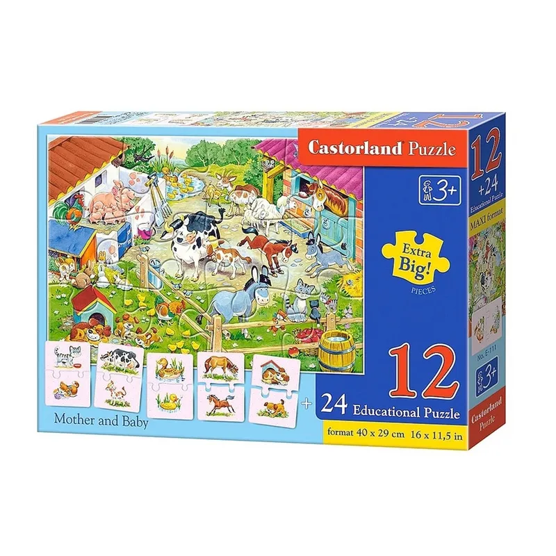 Barnpussel – Mor & Baby 12 Bitar