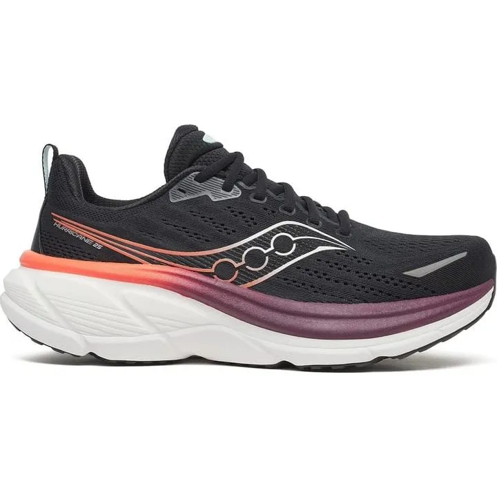 Saucony Hurricane 25 M Black/Crimson – 40
