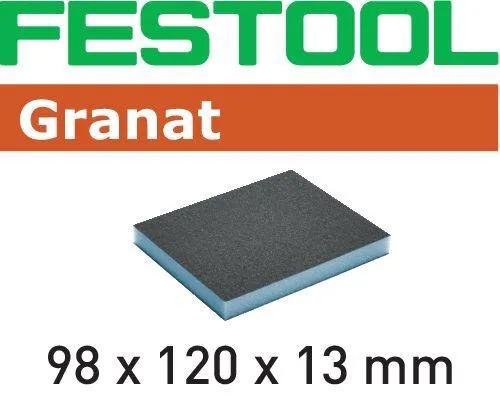 Festool GR Slipsvamp 98x120x13mm, 6-pack 120
