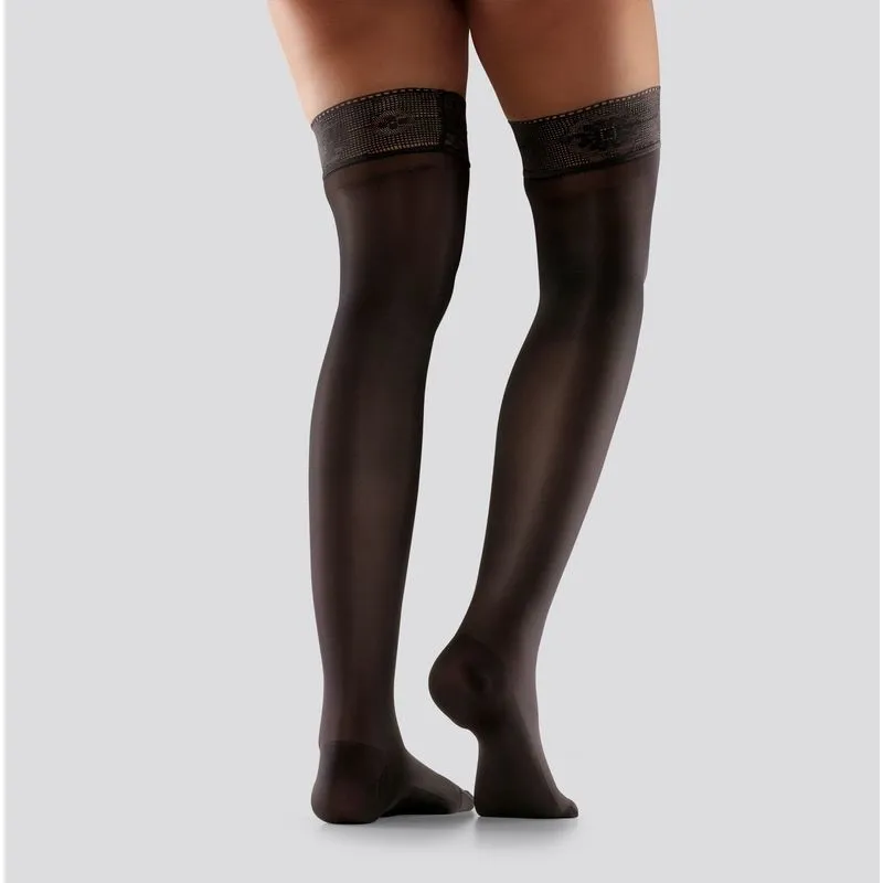 Mabs nylon stay up black xl 1 par
