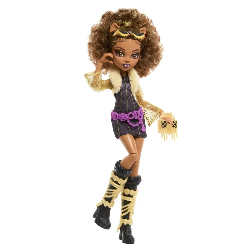 Monster High Skulltimate Secrets Modedocka Clawdeen