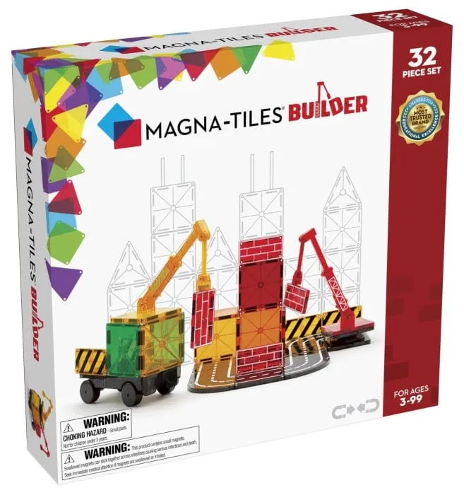 Magna-Tiles Builder 32 bitar
