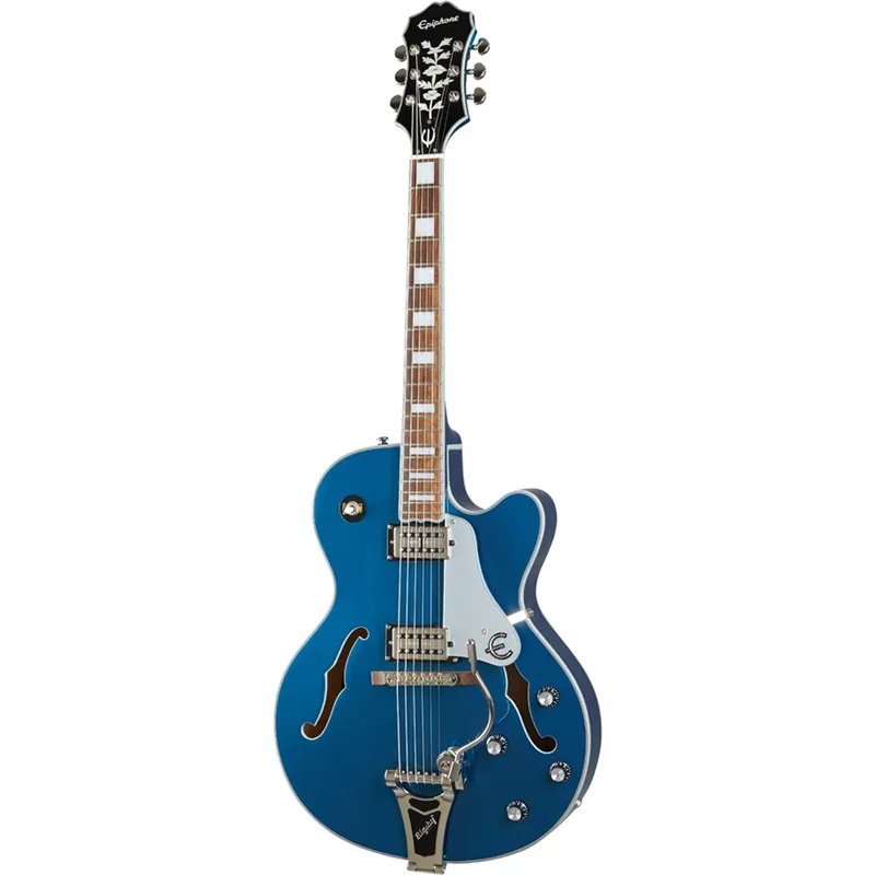 Epiphone Emperor Swingster elgitarr delta blue metallic