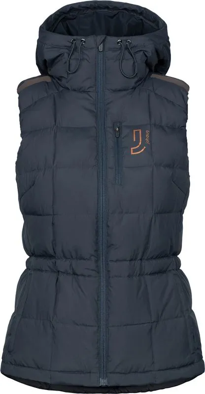 Johaug Adapt Down Vest W Dam Blå L | Löparväst