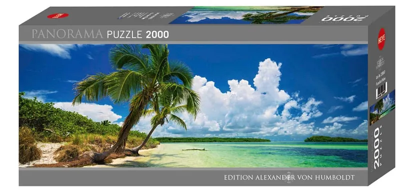 Panorama Pussel – Humboldt, Palmer i Paradiset 2000 Bitar