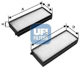 Bränslefilter UFI 55.179.00