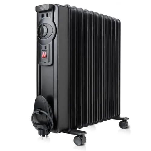Black & Decker Oljefyllt Element 1500w Svart