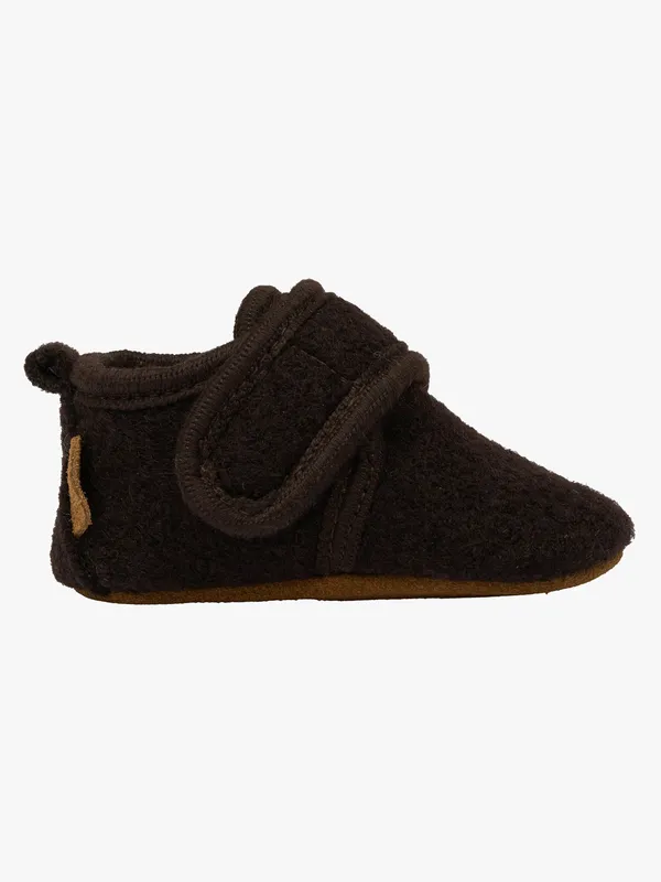Mikk-Line Inneskor Ull, Raisin, 24-36 mån