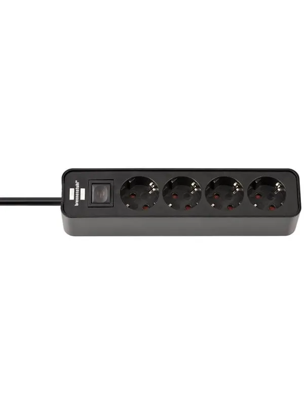 Brennenstuhl Ecolor Power Strip Extension Lead 4-Way - 1.5 m